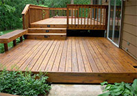 outdoor deck
