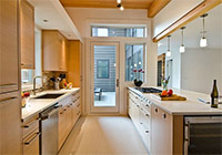 Galley kitchen example